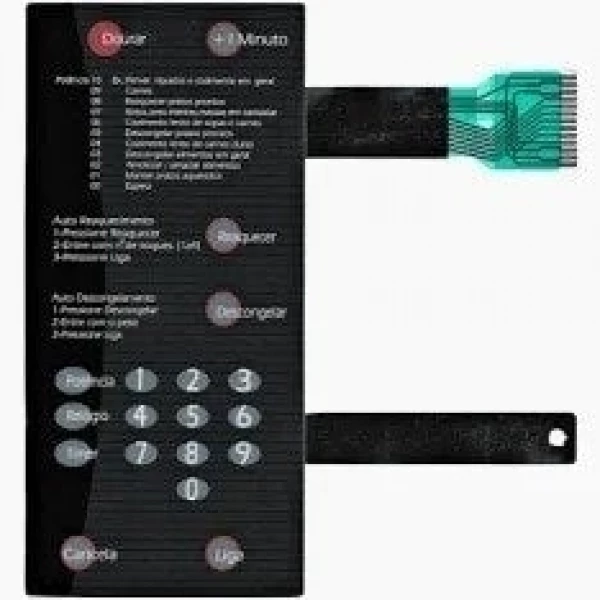 MEMBRANA BRASTEMP BMP42 COM DOURADOR PRETO