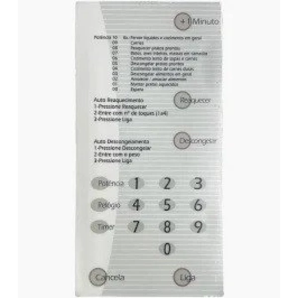 MEMBRANA BRASTEMP BMP31 SEM DOURADOR BRANCO