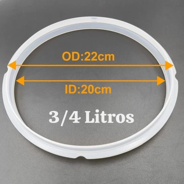 Borracha De Vedacao Da Tampa Panela De Pressão Elétrica 3/4 litros