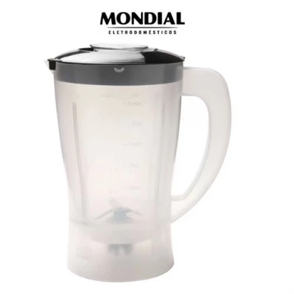 Copo Para O Liquidificador Mondial Easy Power L 550 W Tampa Preta Mondial Special Line 550w Translucido