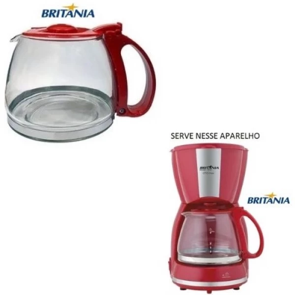 JARRA ORIGINAL PARA CAFETEIRA CP 15 VERMELHA - CP15