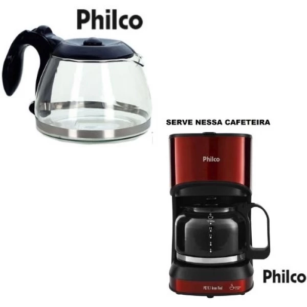 Jarra Compatível Para a Cafeteira Philco PCF17 INOX RED