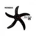 HÉLICE CIRCULADOR MONDIAL 50 CM  DE 5 PÁS PRETA EIXO 8MM