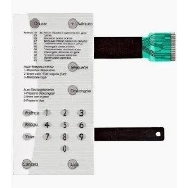 MEMBRANA BRASTEMP BMP31 COM DOURADOR BRANCO