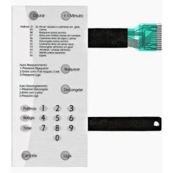 MEMBRANA BRASTEMP BMP42 COM DOURADOR BRANCO