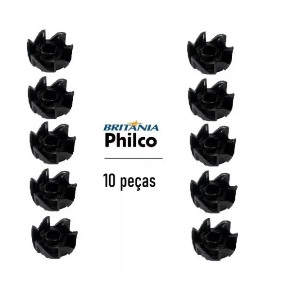 KIT com 10 Arrastes Originais Copos liquidificador Philco - Britânia Diversos Modelos