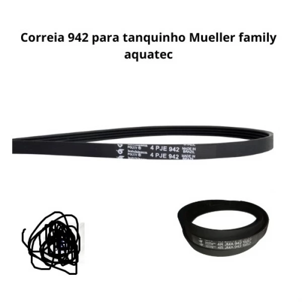 Correia 942 Compátivel  tanquinho Mueller family aquatec