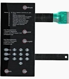 MEMBRANA BRASTEMP BMP42 SEM DOURADOR PRETO
