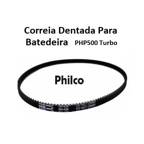CORREIA DENTADA PARA BATEDEIRA PHILCO PHP 500 / BBP 515 / BBP 520