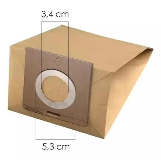 03 SACOS DESCARTÁVEIS PARA ASPIRADOR MARCA BRITÂNIA