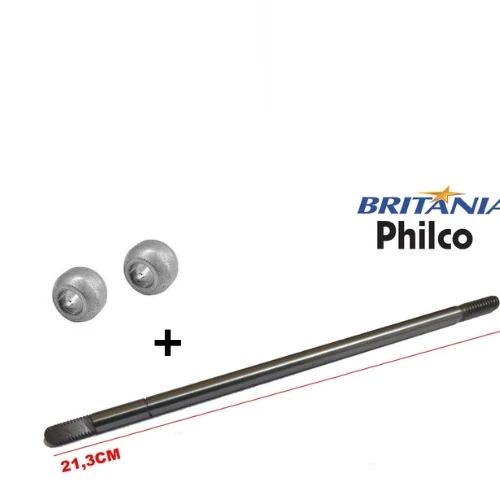 EIXO E BUCHAS BRITANIA 40CM SIX