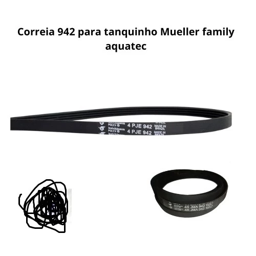Correia 942 Compátivel  tanquinho Mueller family aquatec