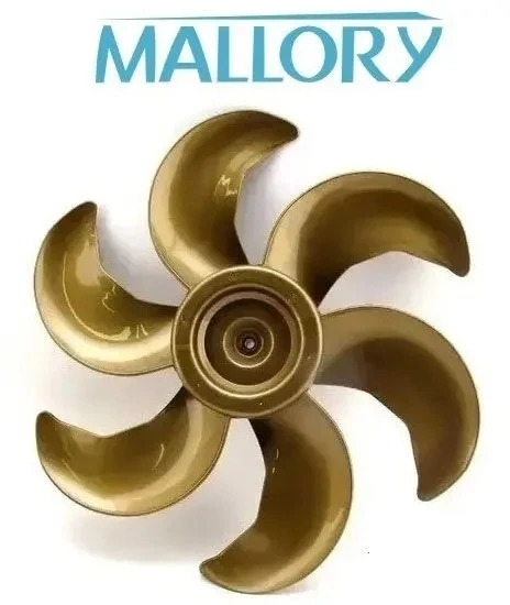 HÉLICE PARA O VENTILADOR MALLORY 40 CM - DOURADA