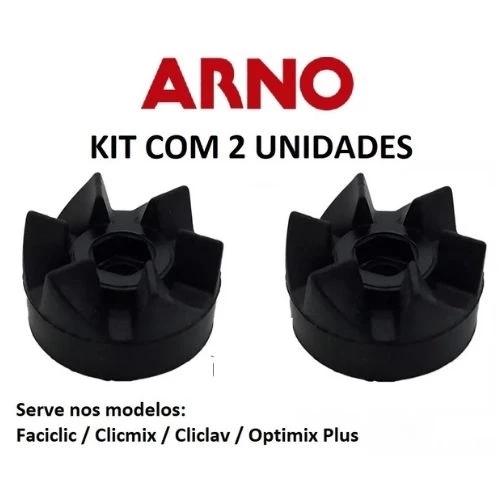 Kit com 2 Arrastes Copos Liquidificadores Arno - Diversos Modelos - Emborrachados