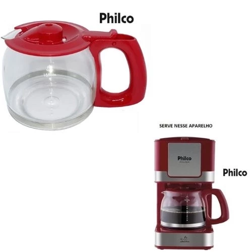 JARRA ORIGINAL PARA A CAFETEIRA PH 16 INOX - VERMELHA