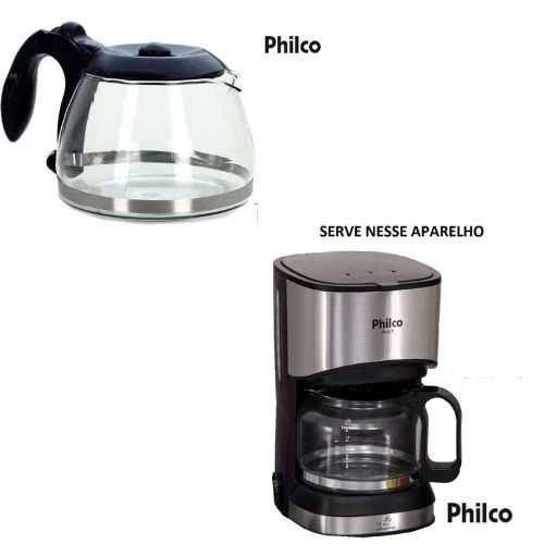 JARRA COMPATÍVEL COM A CAFETEIRA PHILCO PH17 - PH 17 - 15 CAFÉS - PRETA