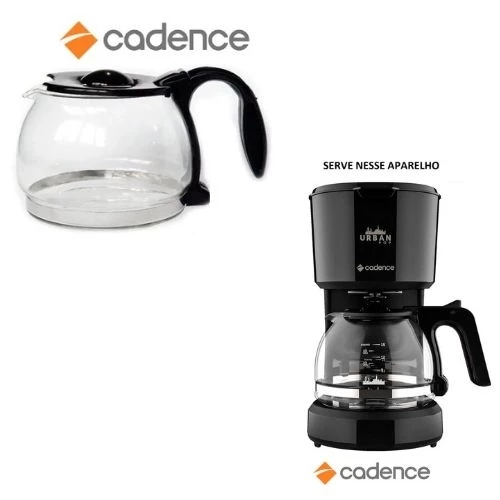 Jarra Cafeteira Cadence Urban Pop CAF300 Preta
