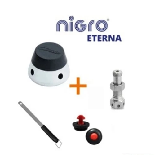 Kit Válvula para Panela Pressão Nigro + Pino + Peso + Haste 26 CM