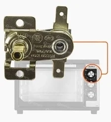 Termostato Forno KST220 250V 16A 50ºC a 250ºC Compatível Electrolux, Brastemp, Philco e várias marcas. nova descrição de 100 caracteres