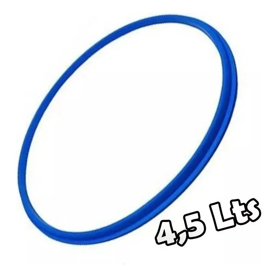 Borracha silicone universal 4,5L para panela de pressão, vedação segura e alta durabilidade.